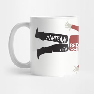 Anatomy Of A Red Shirt Mug